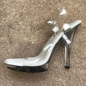 Ellie Clear Heels